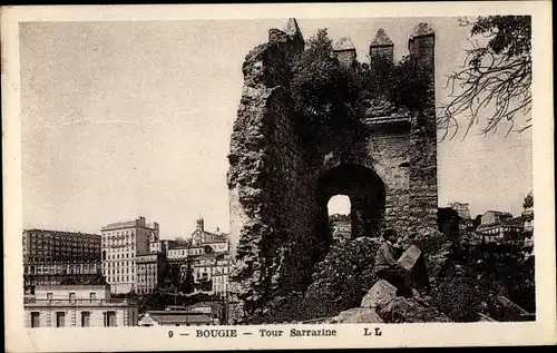 Ak Bejaia Bougie Algerien, Tour Sarrazine