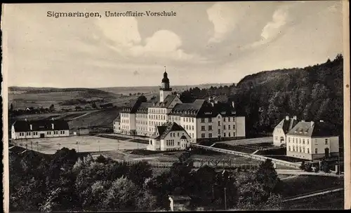 Ak Sigmaringen an der Donau Baden Württemberg, Unteroffizier Vorschule