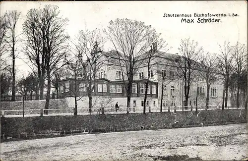 Ak Bischofswerda in Sachsen, Schützenhaus