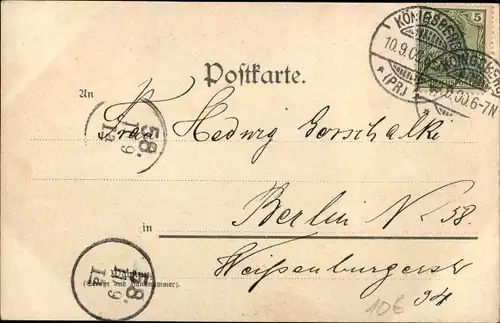 Ak Kaliningrad Königsberg Ostpreußen, Fischbrücke