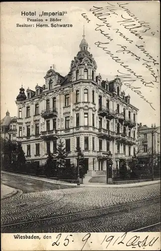 Ak Wiesbaden in Hessen, Hotel Imperial