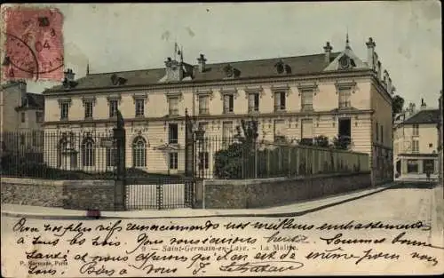 Ak Saint Germain en Laye Yvelines, La Mairie