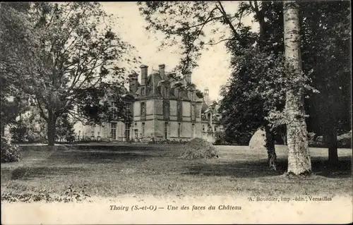 Ak Thoiry Yvelines, Une des faces du Chateau