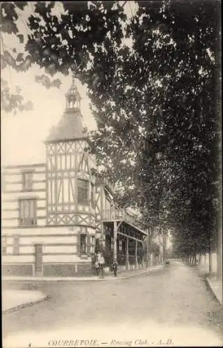 Ak Courbevoie Hauts de Seine, Rowing Club