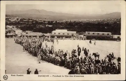 Ak Ouezzan Marokko, Pendant la fete des Aissaouas