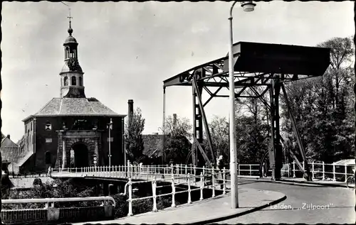 Ak Leiden Südholland Niederlande, Zijpoort