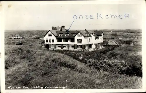 Ak Wijk aan Zee Beverwijk Nordholland Niederlande, Stichting Vacantievreugd