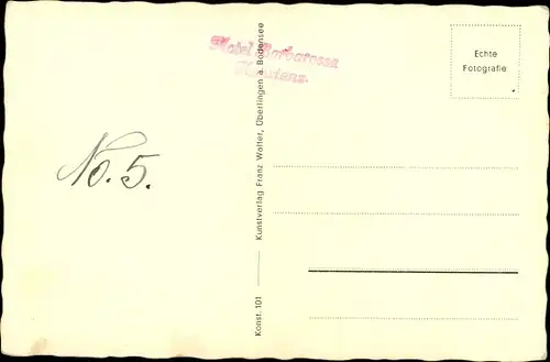 Ak Konstanz am Bodensee, Ort mit Säntis