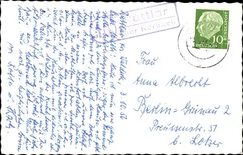 Foto Ak Rattlar Willingen Upland in Hessen, Kurheim Evangelisches Hilfswerk