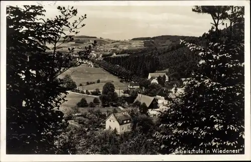 Ak Wiedenest Bergneustadt im Bergischen Land, Bibelschule, Gesamtansicht