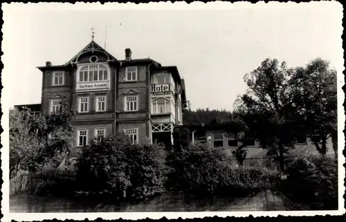 Ak Sitzendorf in Thüringen, Hotel Annafels