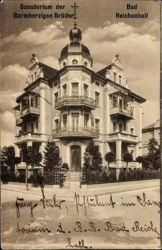 Ak Bad Reichenhall in Oberbayern, Sanatorium der Barmherzigrn Brüder