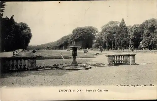 Ak Thoiry Yvelines, Parc du Chateau