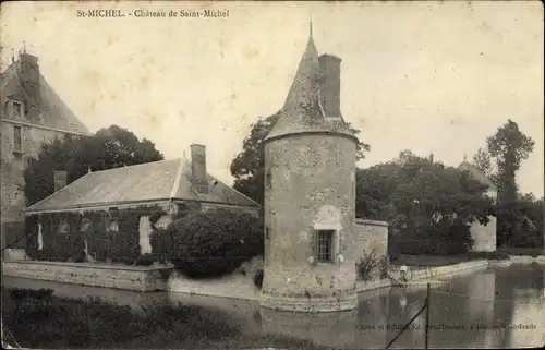 Ak Saint Michel Loiret, Château