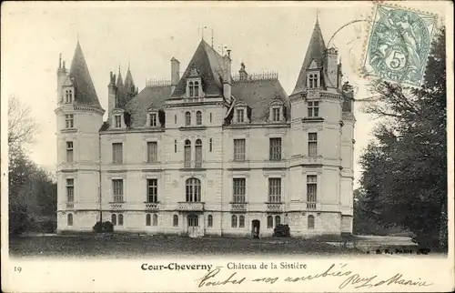 Ak Cheverny Loir et Cher, Château de la Sistière