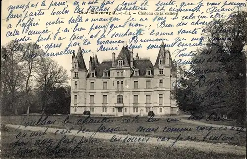 Ak Cheverny Loir et Cher, Château de la Sistière