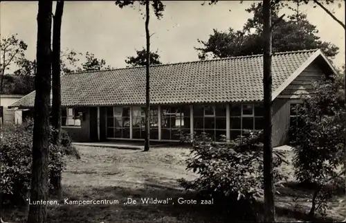 Ak Lunteren Ede Gelderland, Kampeercentrum De Wildwal, Grote zaal