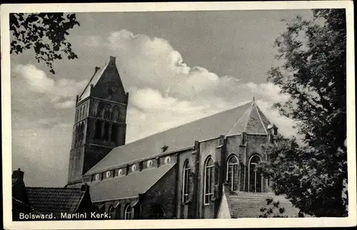 Ak Bolsward Súdwest Fryslân Friesland Niederlande, Martini Kerk