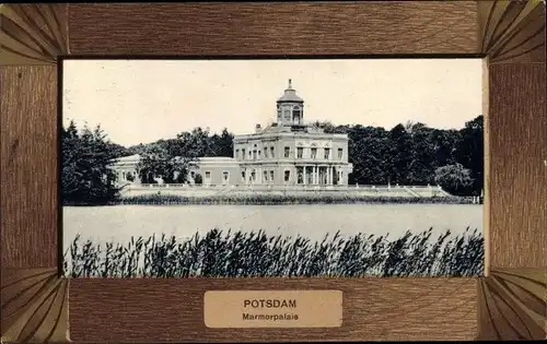 Passepartout Ak Potsdam in Brandenburg, Marmorpalais