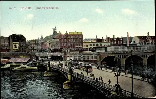 Ak Berlin Mitte, Jannowitzbrücke