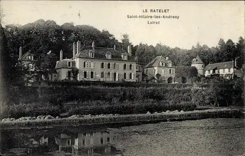 Ak Saint Hilaire les Andrésis Loiret, Le Ratelet