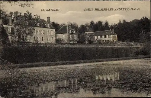 Ak Saint Hilaire les Andrésis Loiret, Le Ratelet