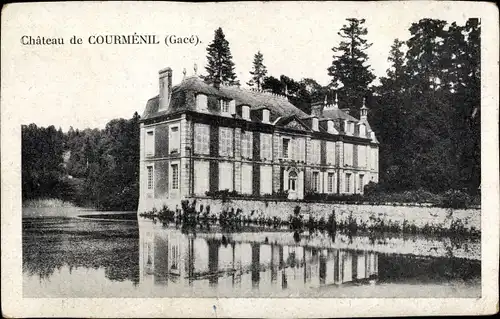 Ak Gacé Orne, Château de Courménil