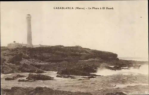 Ak Casablanca Marokko, Le Phare a El Heank
