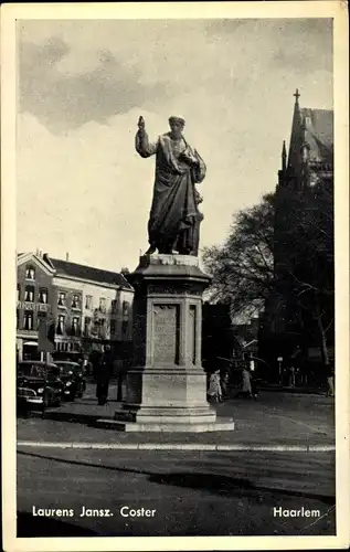 Ak Haarlem Nordholland Niederlande, Laurens Jansz. Coster