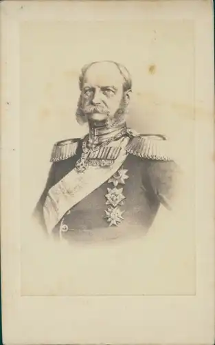 CdV Kaiser Wilhelm I. von Preußen, Portrait, Orden