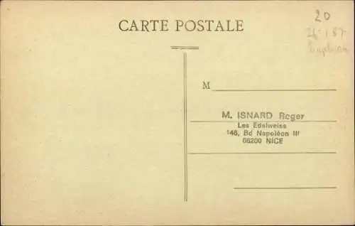 Ak Trinite Alpes Maritimes, Le Paillon et l'Ariane