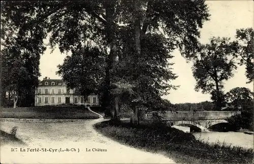 Ak La Ferté Saint Cyr Loir et Cher, Château