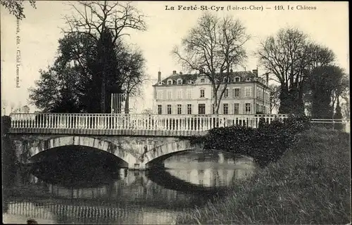 Ak La Ferté Saint Cyr Loir et Cher, Château
