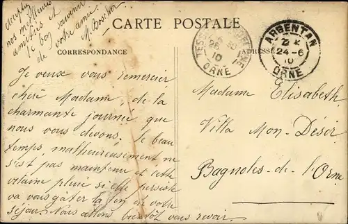 Ak Argentan Orne, Caserne Molitor, Camp du 32e territorial