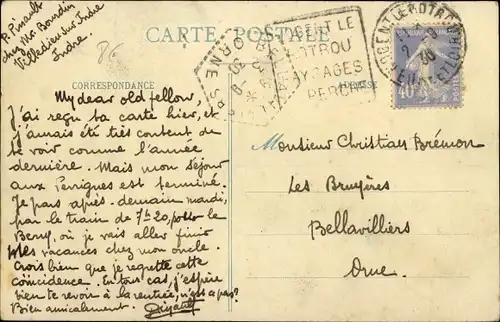 Ak Boissy Maugis Orne, La Moussetière