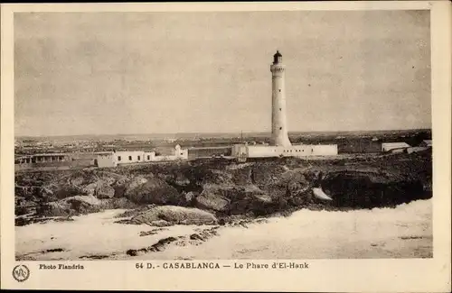 Ak Casablanca Marokko, Le Phare d'El Hank