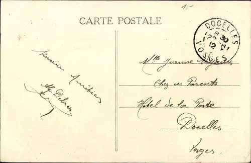 Ak Mailly le Camp Aube, Vue generale