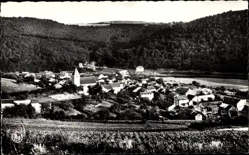 Ak Poupehan Bouillon Wallonien Luxemburg, Blick auf den Ort