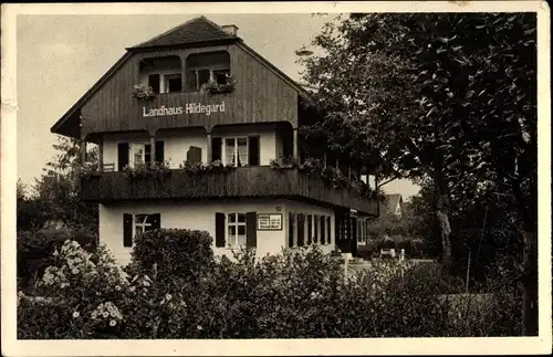 Ak Bad Wörishofen im Unterallgäu, Fremdenheim Landhaus Hildegard, Hildegardstraße 11