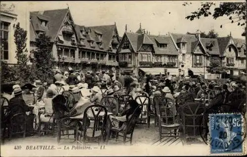 Ak Deauville Calvados, La Potiniere