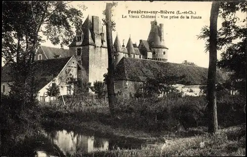 Ak Fougères sur Bièvre Loir et Cher, Château