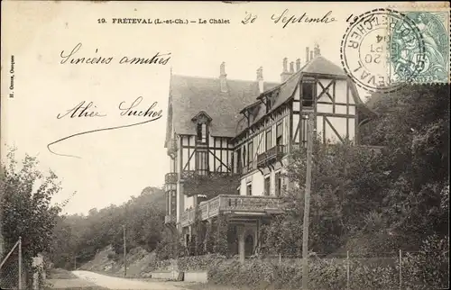 Ak Fréteval Loir et Cher, Le Chalet