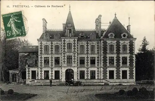Ak Fréteval Loir et Cher, Château de Rocheux