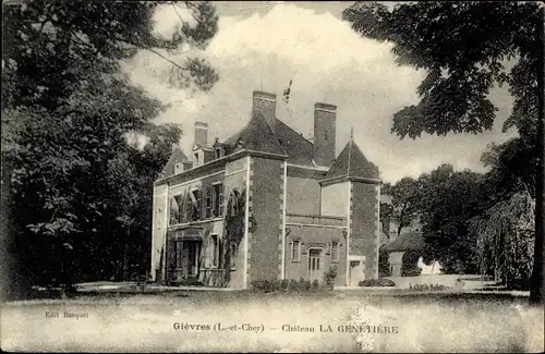 Ak Gièvres Loir-et-Cher, Château La Genetière