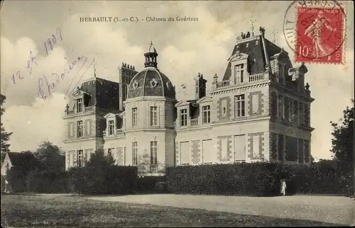 Ak Herbault Loir-et-Cher, Château du Guérinet