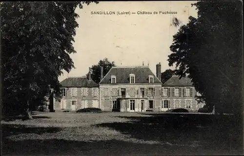 Ak Sandillon Loiret, Château de Puchesse