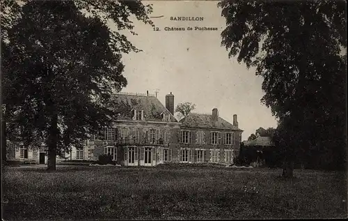 Ak Sandillon Loiret, Château de Puchesse
