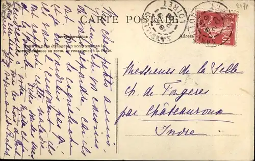 Ak Sandillon Loiret, Château de Puchesse