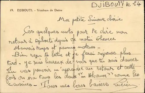 Ak Dschibuti, Vendeurs de Dattes