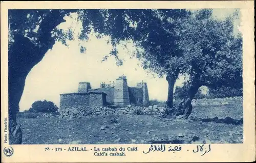 Ak Azilal Marokko, La casbah du Caid